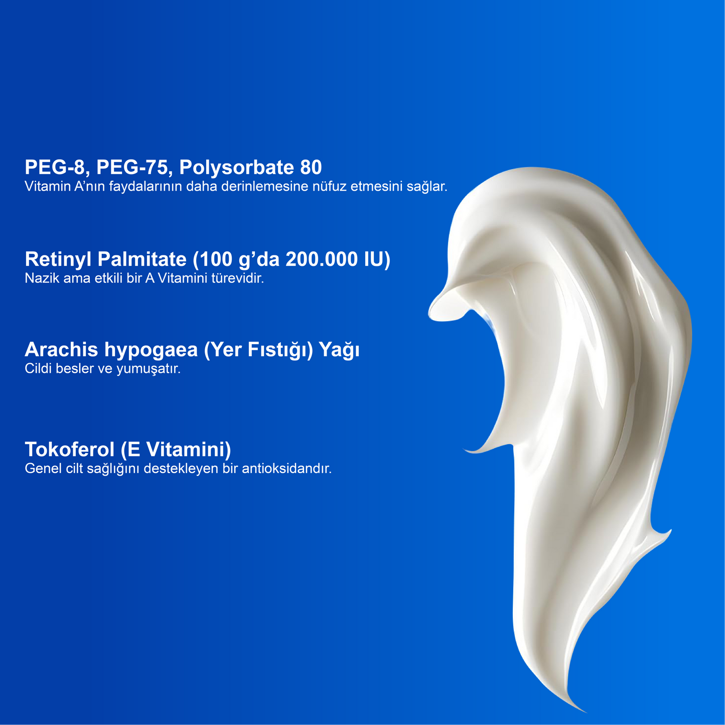 A313 Vitamin A Yaşlanma ve Kırışıklık Karşıtı Retinol Krem 50 g