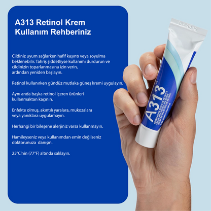 A313 Retinol Pommade Kırışıklık Karşıtı Krem